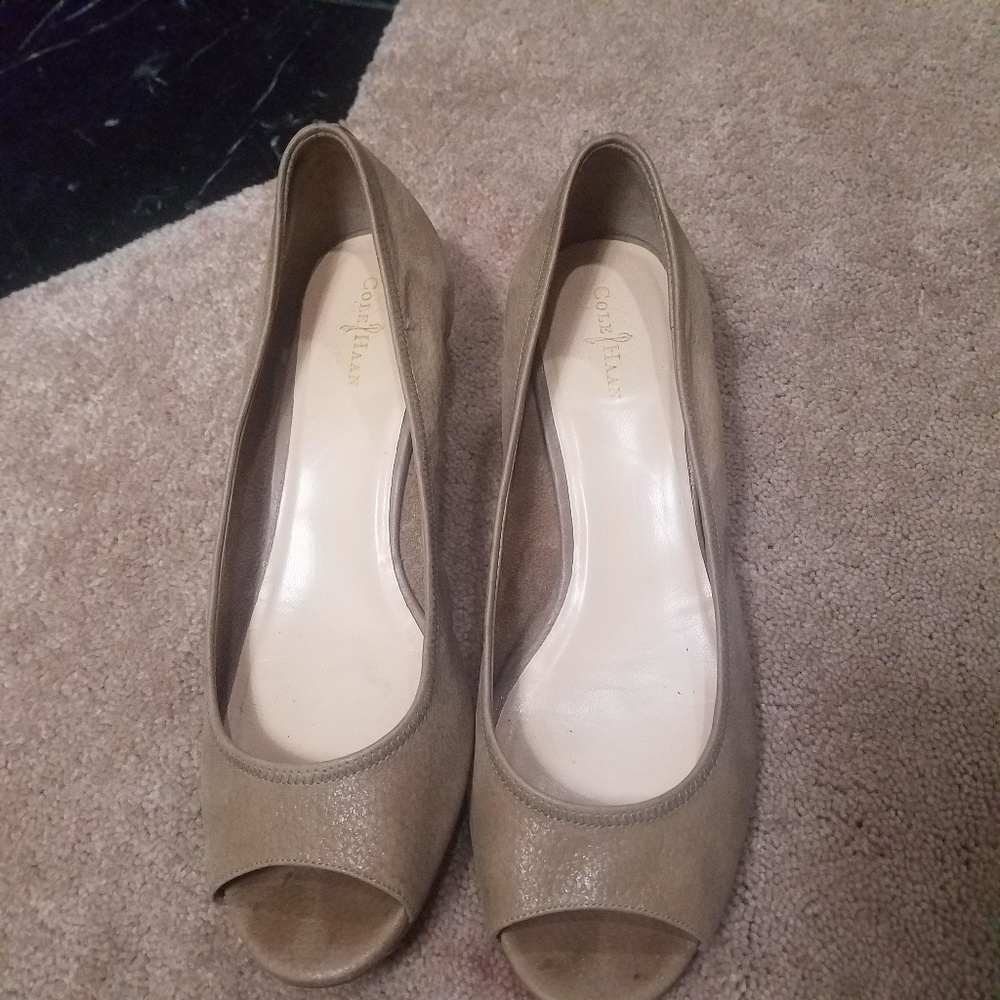 Cole Haan wedge womens sz 10